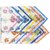 Pack of 12 Women Floral Printed Cotton Handkerchief (Hanky)