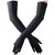 Tahiro Black Cotton Sun Rays Protector Full Arm Length Gloves - Pack Of 1