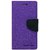 Brand Fuson Mercury Goospery Fancy Diary Wallet Flip Cover for SAMSUNG GALAXY J5 PURPLE