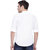 Men's Solid Casual White Shirt