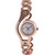 i DIVA'S   Online Round Dial Rose Gold Analog Watch For Women