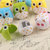 6th DIMENSIONS  CREATIVE STATIONERY CUTE OWL BIRD PENCIL SHARPENER TOW HOLES (Set of 3)