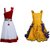 Qeboo Multicolour Cotton Dress Combo