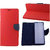 Sony Xperia T2 Ultra Flip Cover By  - Red