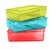 6th Dimensions Plastic Storage Organizer Transparent Tray For Multipurpose Use. Pack Of 1 (Multi Color)