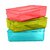 6th Dimensions Plastic Storage Organizer Transparent Tray For Multipurpose Use. Pack Of 1 (Multi Color)