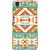 Fuson Designer Back Case Cover For OnePlus X :: One Plus X (Orange Rangoli Pattern )
