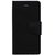 Mercury Wallet Flip Cover  Black for Redmi Note 4