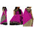 RV Creation Casual Wear Pink Color Bhagalpuri Cotton Silk Saree With Designer Velvet Embroidery Blouse Piece