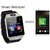 COMBO Bluetooth DZ09 Smart Watch Silver For All Smart Phones With Wireless 4.0 Earphone S530 Black
