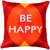 Welhouse be happy printed cushion cover VLCU-062