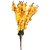 6th Dimensions Artificial Peach Blossom Yellow  Red Flower Bunch Home Decor 9 sticks (Set of 2)