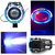 VMA SHOPPERS HIGH INTENSITY U11 LENS  PROJECTOR WITH DOUBLE COB RING FOG LIGHT For  Yamaha FZ FI