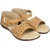 Kraftiehand Casual Tan Sandal For Women