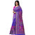 JUST FASHION Multi Fancy Party Wear Traditional Paithani Silk Blend Saree