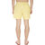 KARPA Yellow and White Chequred Cotton Boxer for Men