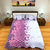 Chokor Multicolour Colour Printed Double Bedsheet with two pillow covers