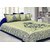 Volvo King Size Cotton Printed Bedsheet with 2 Pillow Covers