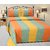 Attracivehomes beautiful cotton double bedsheet with 2 pillow covers