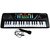 Kids Piano, YIFAN 37 Key Electronic Keyboard Musical Toy with Mic for Children - Black