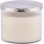 Rosemoore White Egyptian Cotton Scented Glass Candle Medium For Living Room, Washroom, Bedroom, Office - 411 Gms