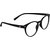 David Martin Anti-Glare Black Full Rim Round Eyeglass Frame