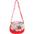 KATVON Red Self Design Sling Bags