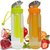 Steelo Fruit Infuser Water Bottle - 750 Ml Set Of 2