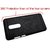 Protection Premium Dotted Designed Soft Rubberised Back Case Cover For  one plus 2 -Black