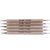 Looks United Pack Of 15 Wooden Nail Art Brushes And 5 Two Way Dotting Tools ( Pack of 20 )
