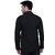 Abc Garments Black Plain Casual Blazer