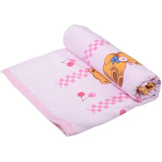 Shop Roger Twin Bear Cherry Blossom Luxury Cotton Baby ...