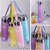 6th Dimensions 370 ML Translucent Water Bottle (Multi Colour)