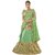 Triveni Miraculous Green Colored Embroidered Art Silk Wedding Lehenga Choli TSNCR1307