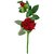 6th Dimensions Red Rose Artificial Flower (14.5 inch, Pack of 2)