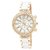 Addic Royal Ceramic Beauty Crystal Studded Watch
