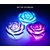 Premium LED rose light 7 Changing Color Floating Rose Flower Night Light Candle Lights (Set of 3)