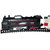 Enjoy Simulating Toy Train Battery Operated for Kids - 13 Pieces Set