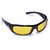 Astyler yellow color wrap around night day drive antiglare glasses for bike and car driver night vision