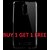Premium Transparent Back Cover for Redmi Note 3 (Pack of 2)