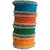 Thirsty Guys Multi Color Silk Thread Plastic Bangle Set For Women