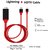 LIONIX Lightning HDMI CABLE (Red Black) with 6 Month Manufacturing Warranty