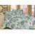 Welhouse King Size 1 Double bedsheet with 2 pillow covers NMJS-005