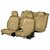 Hi Art Beige Towel Car Seat Cover set for Tata Nano