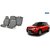 Hi Art Grey Towel Car Seat Cover set for Maruti Suzuki Brezza
