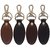 Knott assorted Four Leather Key chain