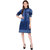 Klick2Style Women's Shirt Blue Dress