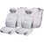 Hi Art White Towel Car Seat Cover set for Fiat Linea Classic