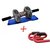 IBS Power Stretch Roller With Free Mat And 1 Push Up Bar Ab Exerciser Instafit (Greyblack)