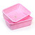 Joyo Scottish Plastic Basket Pack of 2 Pcs Set - Pink